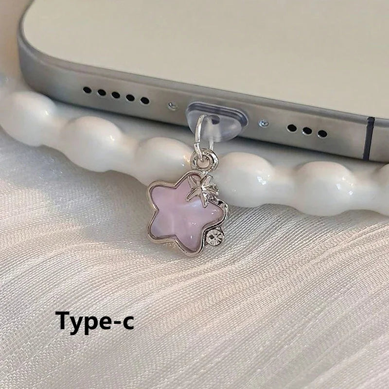 Star Phone Dust Plug Pendant