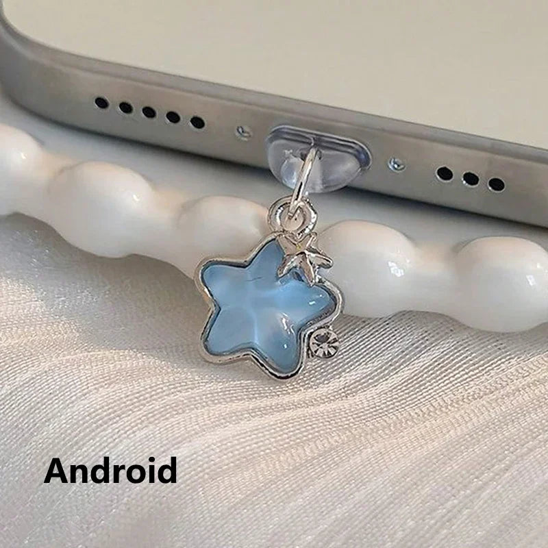 Star Phone Dust Plug Pendant